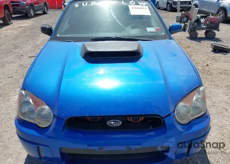 2004 Subaru Impreza Wrx from USA, damaged, VIN JF1GD29654G515133